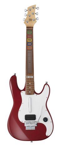 Drewniana gitara do Guitar Hero od Logitecha! 1