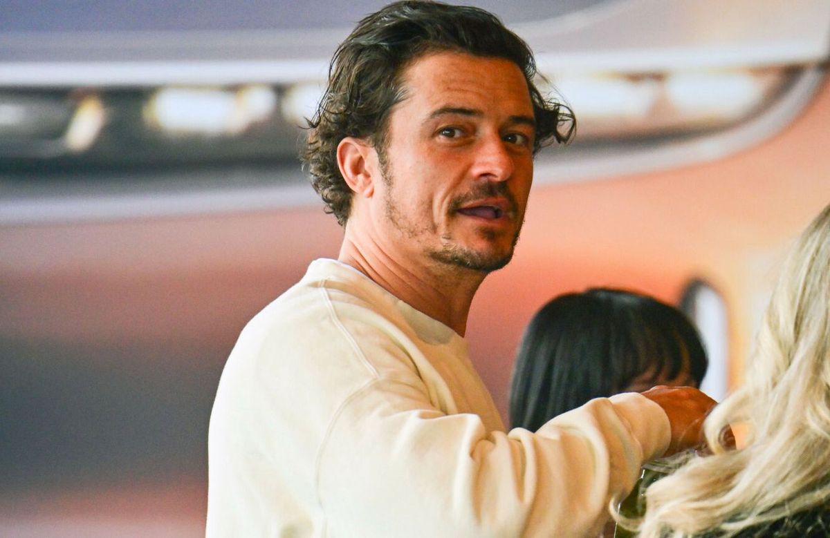 Orlando Bloom spotkał się z ukraińskimi dziećmi 