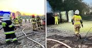 Pożar w zakładzie meblarskim. Spłonęła hala. Właściciel mówi, co dalej