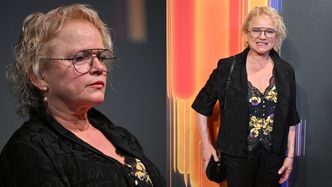 62-letnia Katarzyna Figura prezentuje naturalne lico podczas święta kina