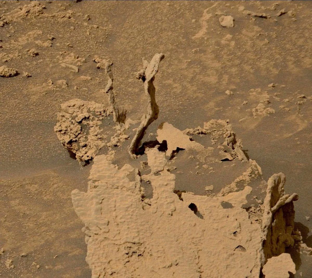 Formacje skalne odkryte na Marsie