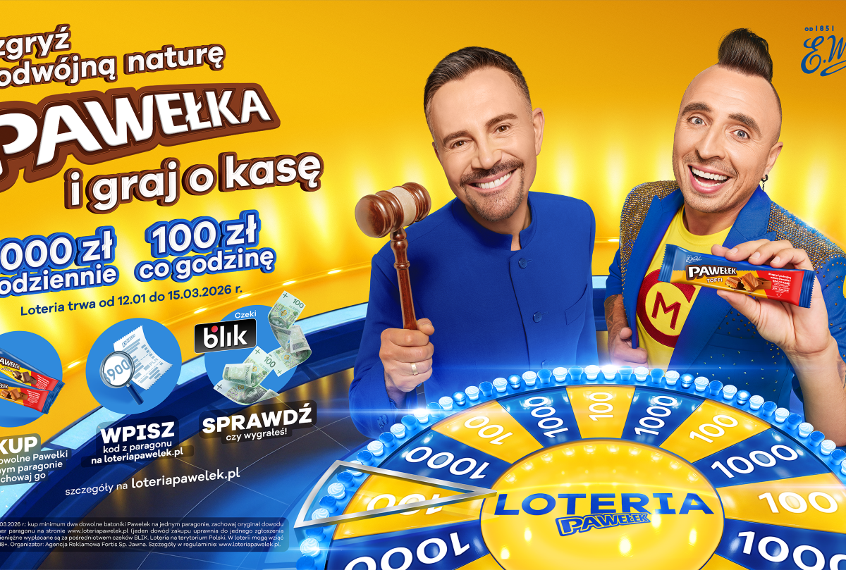 Czadoman oraz Krzysztof Ibisz w kampanii Wedla. Kreacja inspirowana "Awanturą o kasę"