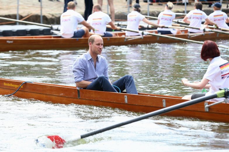 Kate i William na zawodach w Heidelbergu