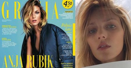 Anja Rubik: "Są ważniejsze sprawy niż to, czy modelka jest zbyt szczupła!"