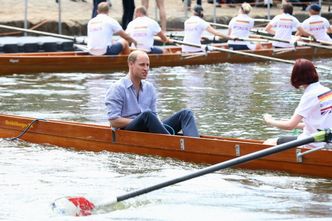 Kate i William wiosłują w Heidelbergu... (ZDJĘCIA)