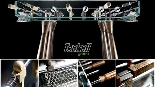 Piękny, szklany stół do piłkarzyków 1