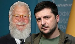 Zełenski u Lettermana: "Żyjemy bez prądu i wody, ale najważniejsze, że bez Rosji"