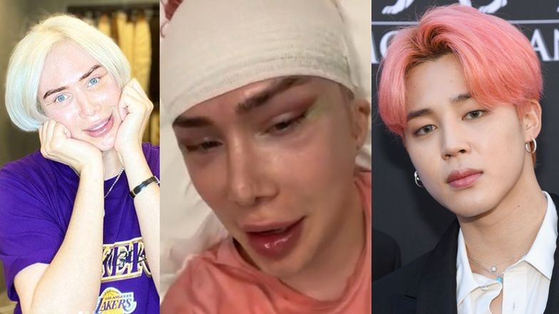 Brytyjski influencer przeszedł operacje, żeby wyglądać jak muzyk BTS 