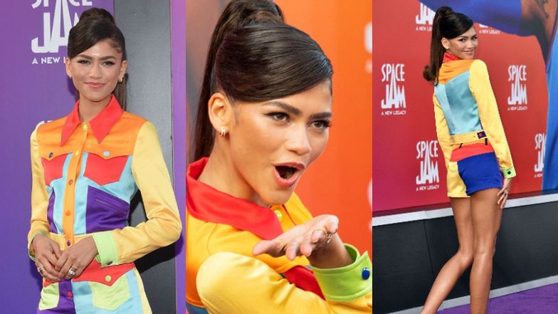 Zendaya z króliczą kitką promuje "Kosmiczny mecz". Ikona stylu? (ZDJĘCIA)