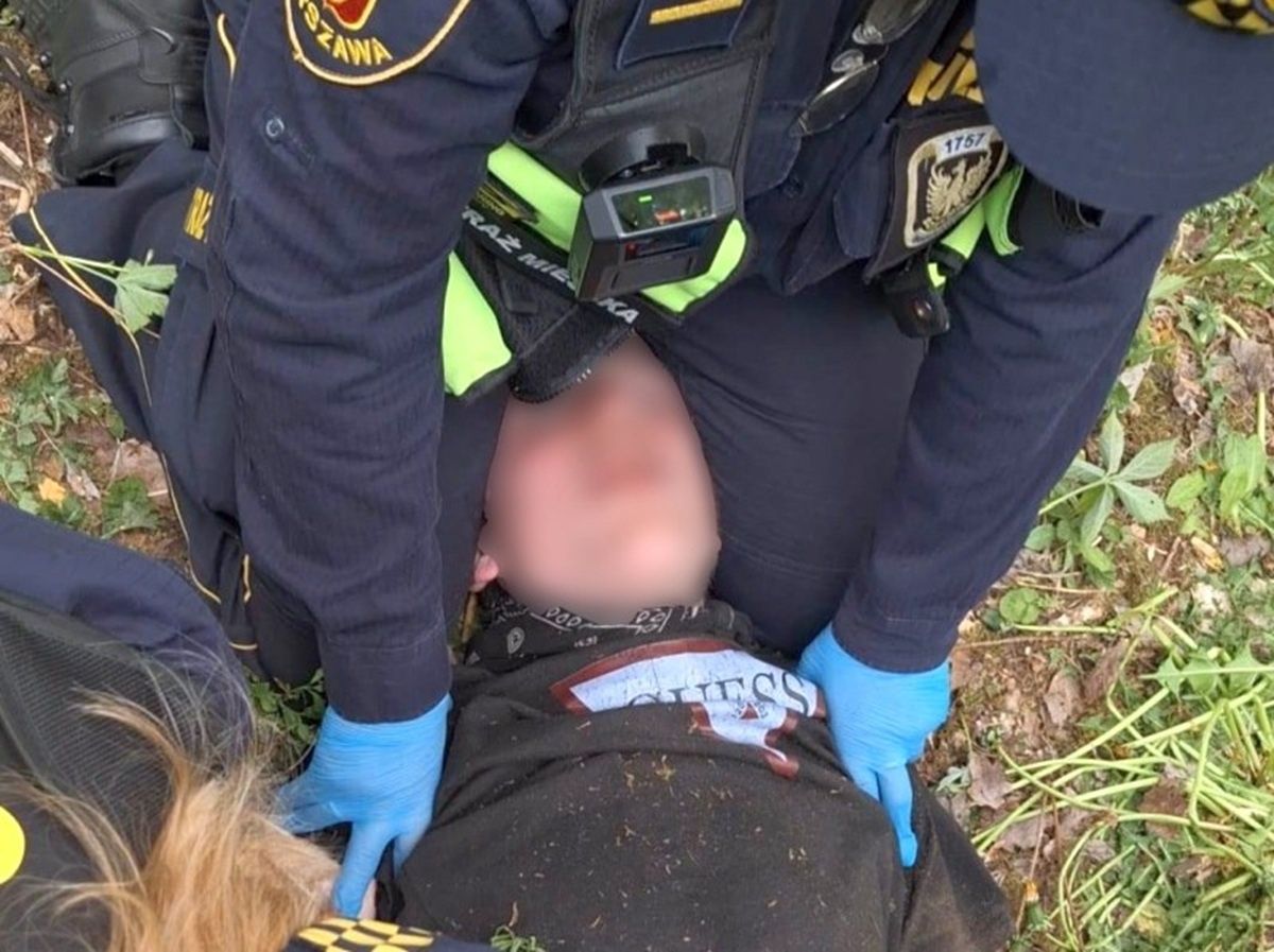 Wydawał "nieludzkie dźwięki". Horror w Warszawie