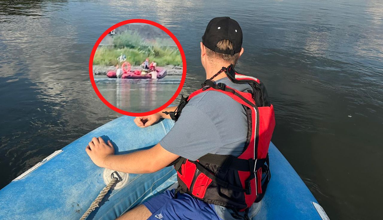 Dramat na Wiśle. Płynął materacem. Służby ruszyły do akcji