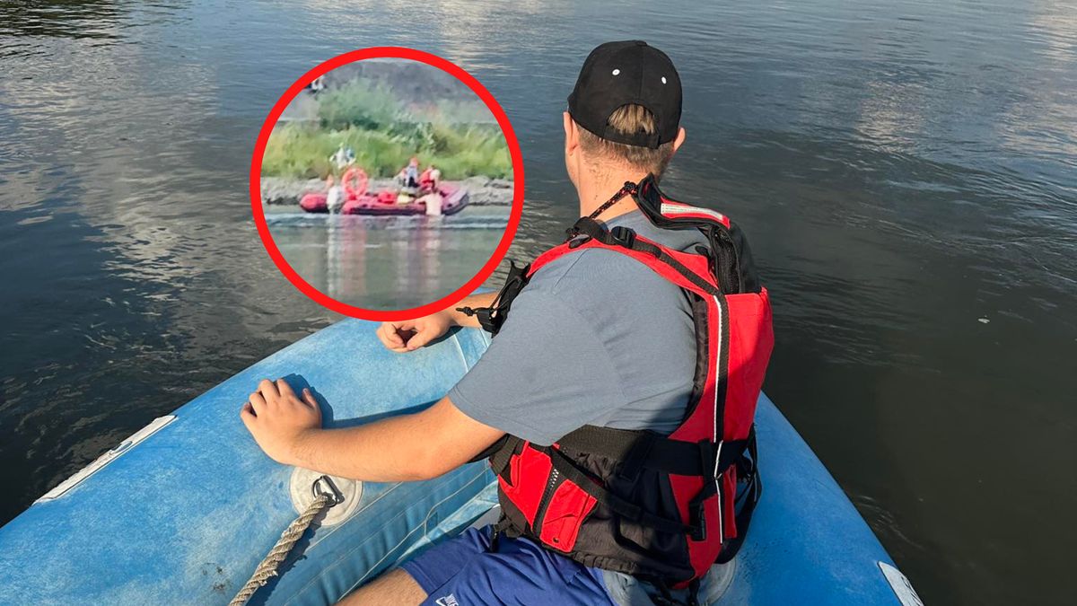 Skrajnie nieodpowiedzialny wybryk na Wiśle.