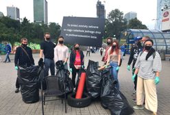 Warszawa. Sterta śmieci przy metrze Centrum. Znamy sprawcę!