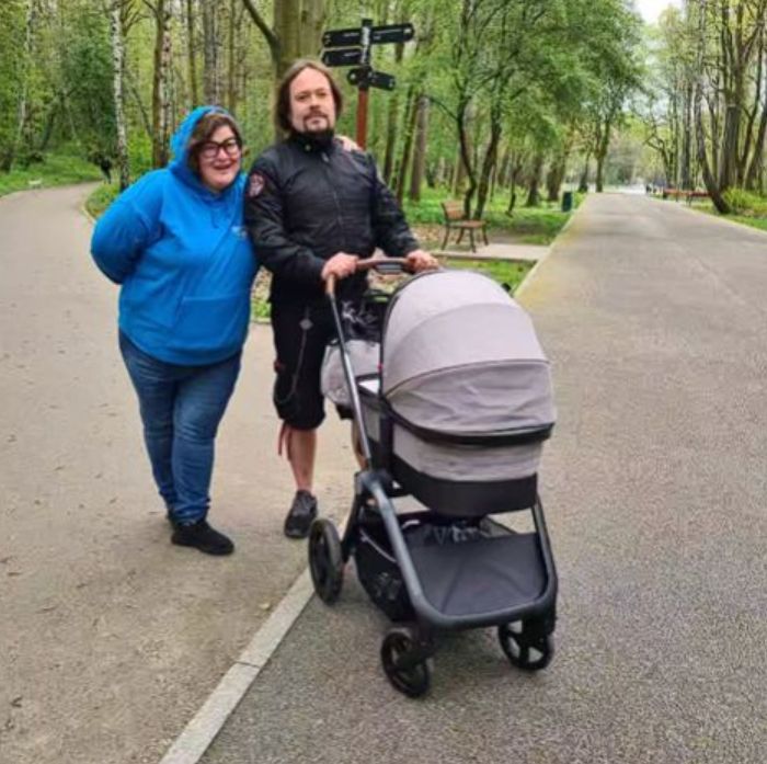 Dominika Gwit z synem
