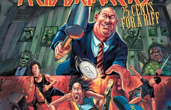Dwanaście piosenek na "25 Cents For a Riff", nowej płycie Acid Drinkers