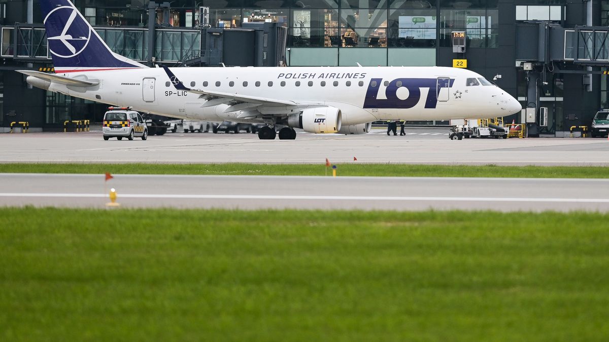 Lotnisko Gdańsk LOT