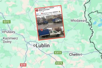 Zapadły się w fontannie. Niecodzienny widok we Włodawie