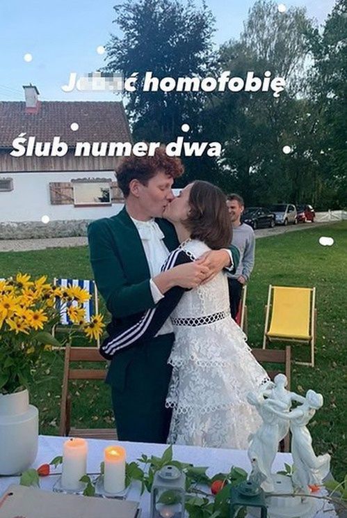 Córka Pauliny Młynarskiej pochwaliła się "drugim ślubem" z ukochaną