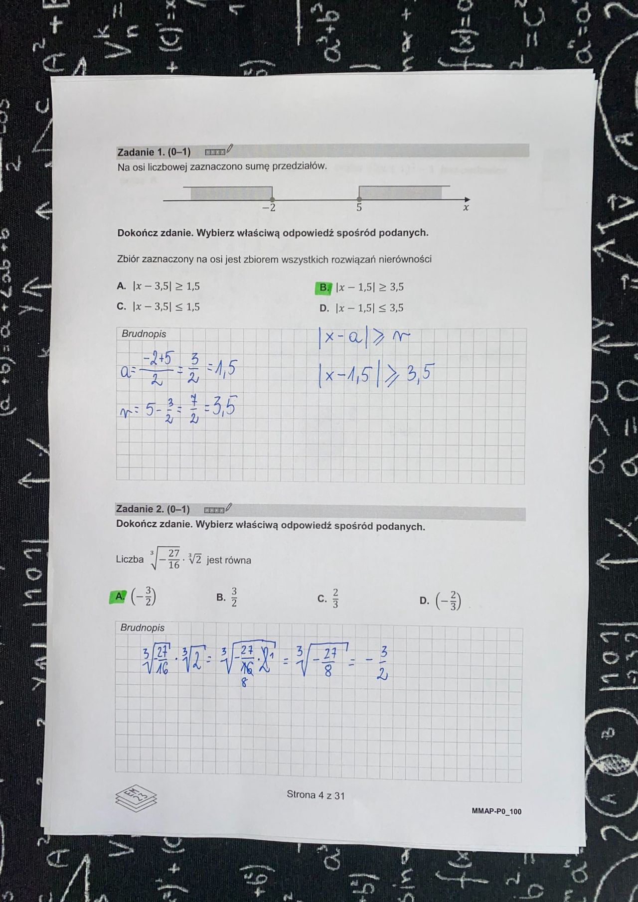 Matura 2023. Odpowiedzi z matematyki