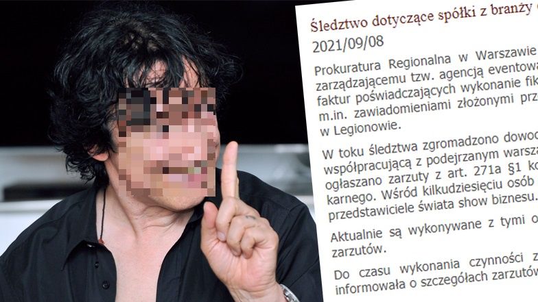 Lider zespołu Lady Pank usłyszał zarzuty? c