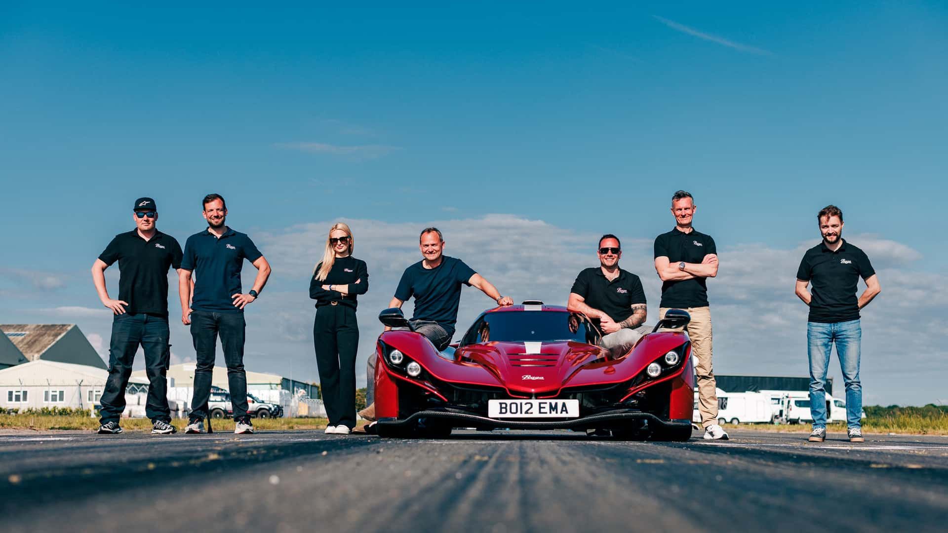 Praga Bohema na torze Top Gear