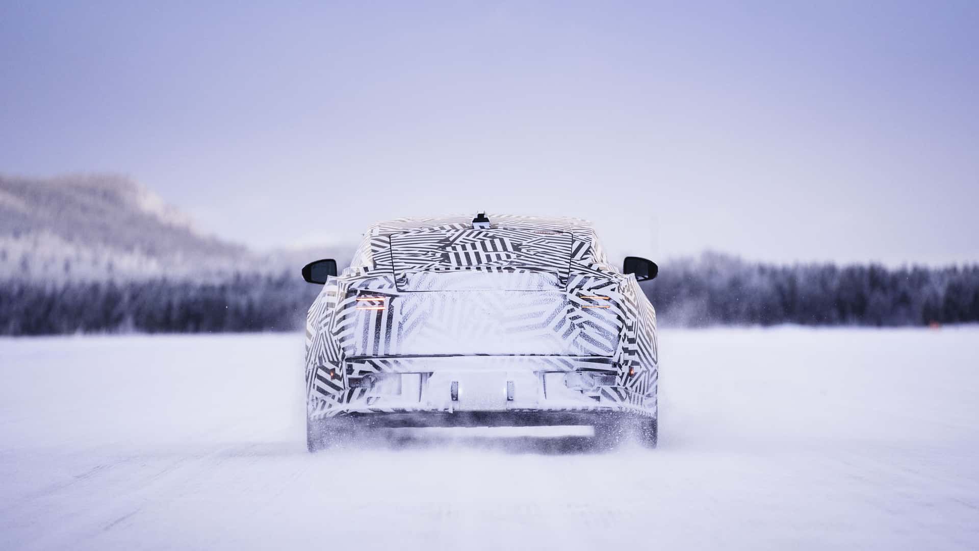 Nowy Jaguar podczas zimowych testów