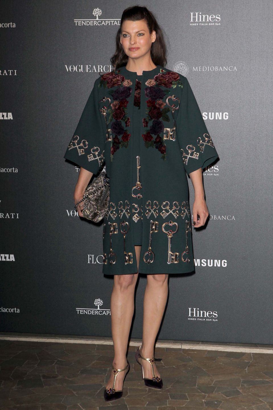 Linda Evangelista w 2014 roku