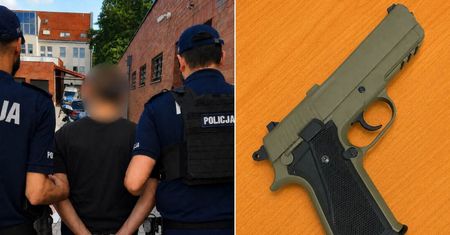 Groził pistoletem, bo nie sprzedali mu wódki. Chwile grozy w sopockim sklepie