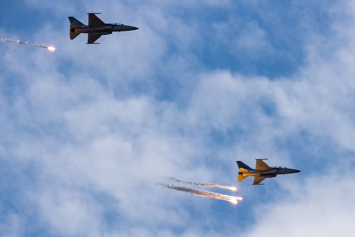 Винищувачі FA-50 (Photo by Chris Jung/NurPhoto via Getty Images)