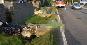 Sławniów: Osobówka zajechała drogę motocykliście. 36-latek zginął