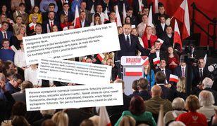 Internet zalały komentarze. Lawina po wystąpieniu Nawrockiego