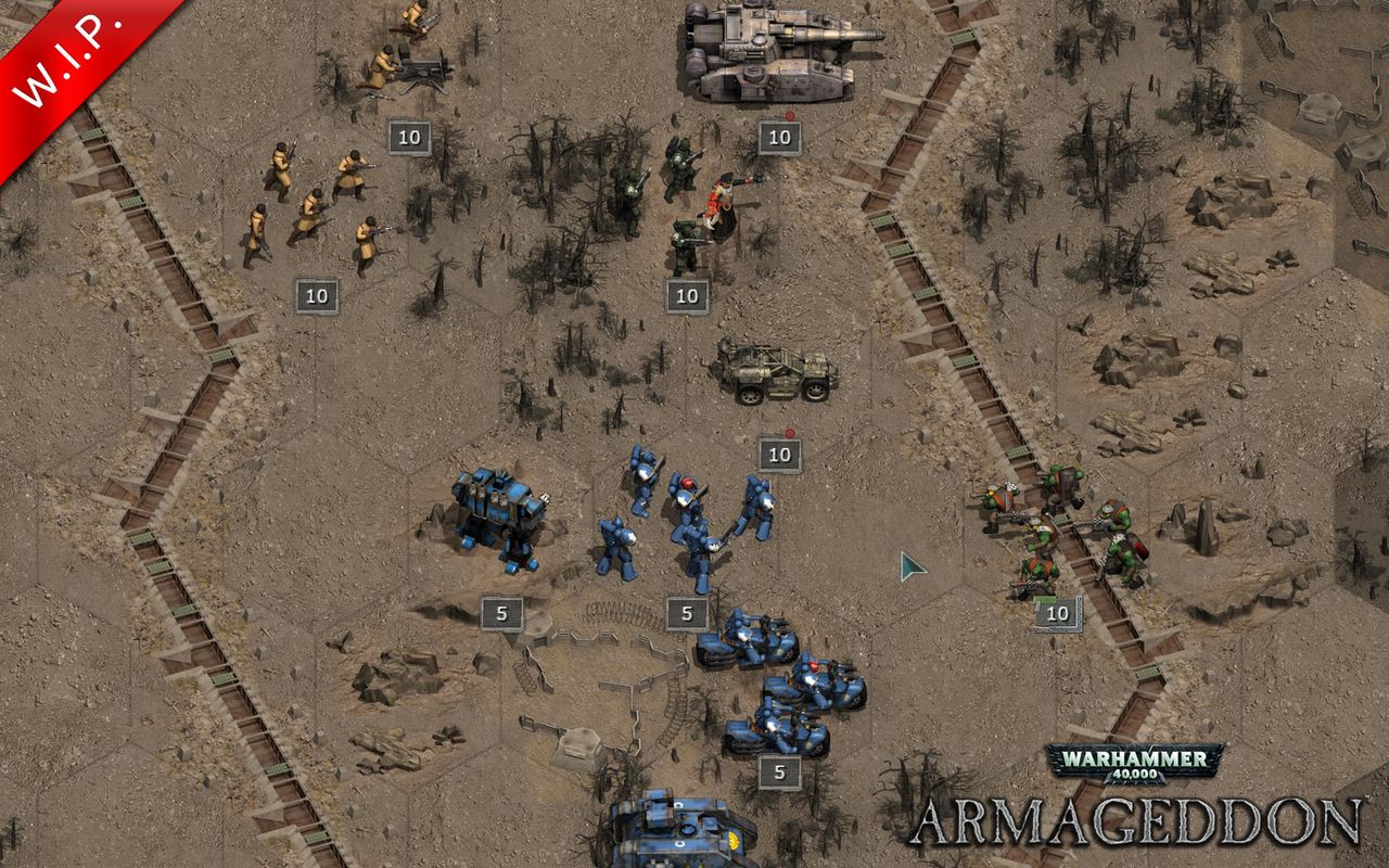 Warhammer 40,000: Armageddon - powrót kosmicznych marines w klasycznej strategii na heksach