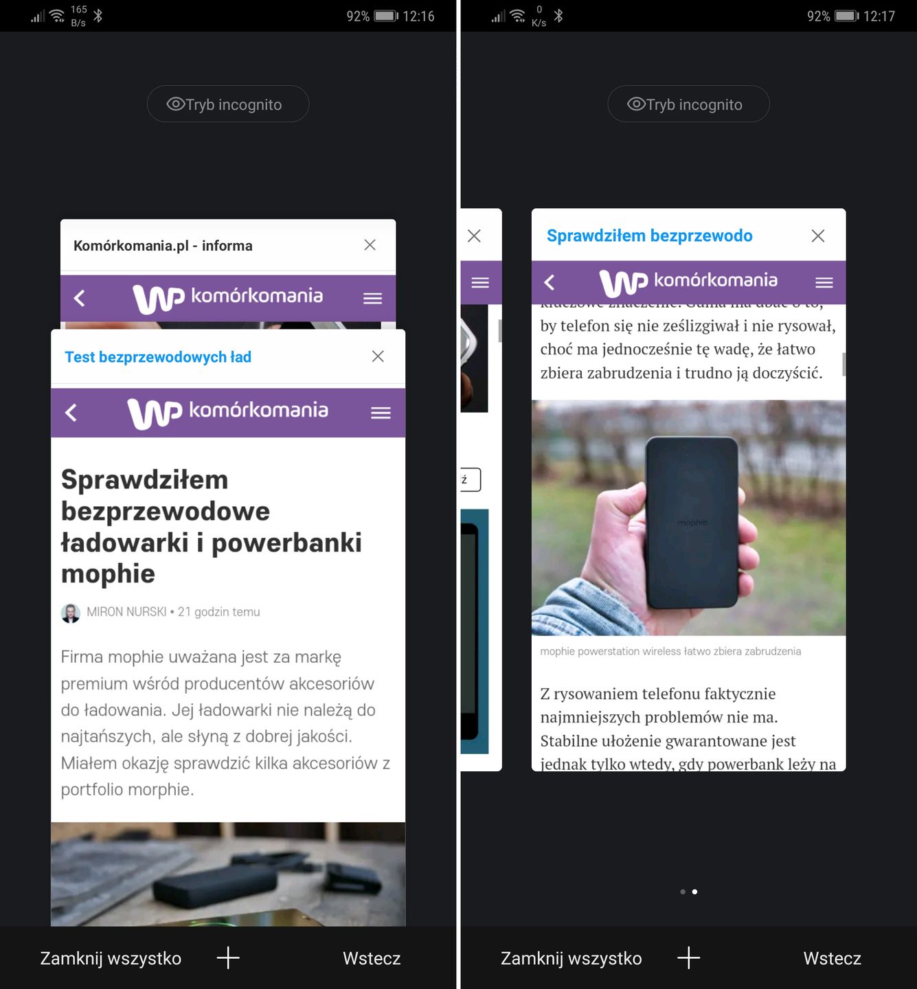 Xiaomi Mint Browser: nowa przeglądarka na Androida już do pobrania. Jest lekka, ale funkcjonalna 3