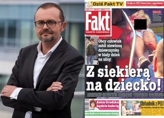 "Fakt" przeprasza za okładkę z umierającą dziewczynką!