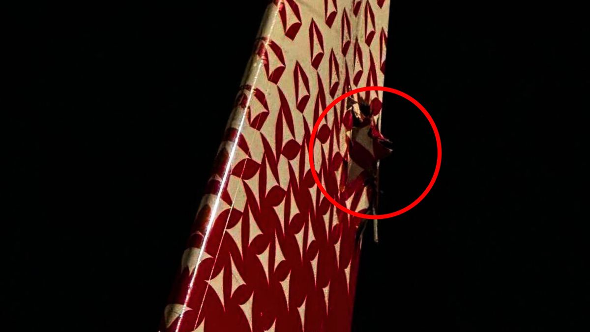 Uszkodzony rosyjski samolot 