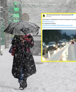 Śnieżyca w Zakopanem. W sieci udostępniono nagranie