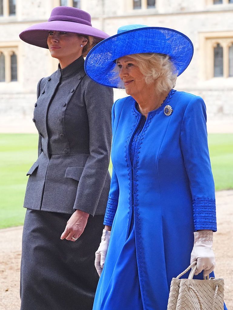 Melania Trump i królowa Camilla