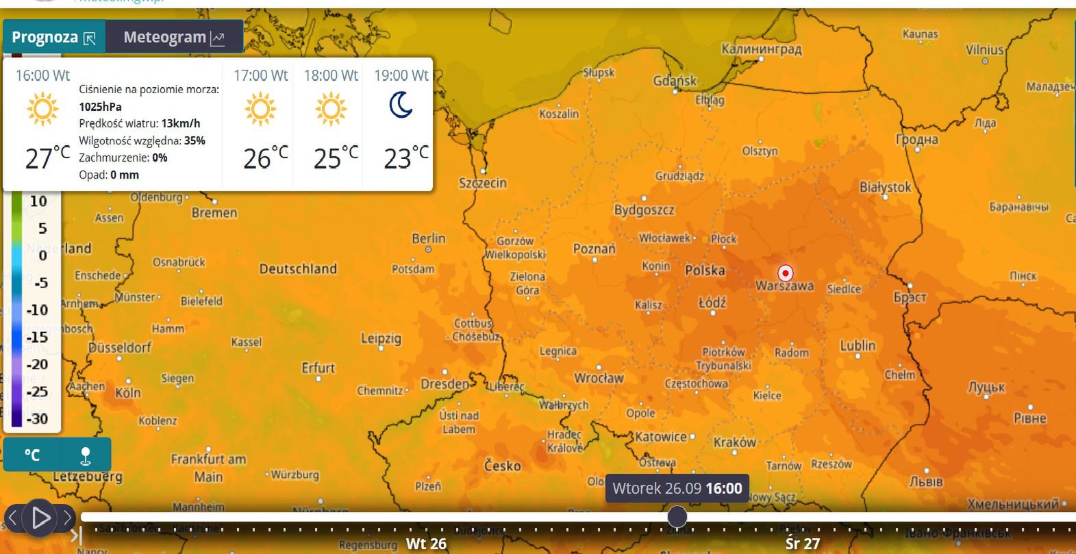 Nadciągają gorące masy powietrza znad Afryki. El Nino jest w formie