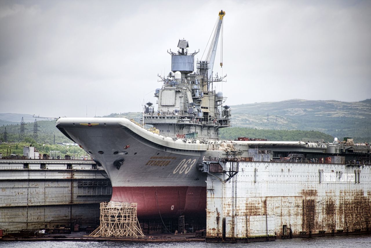 Aircraft carrier Admiral Kuznetsov