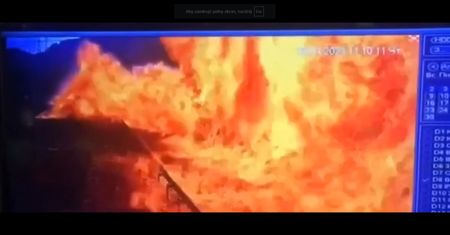 Autostrada w ogniu. Koszmarny wypadek w Uzbekistanie
