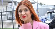 Ada Fijał w niecodziennej stylizacji. Cała na różowo z silikonową zbroją