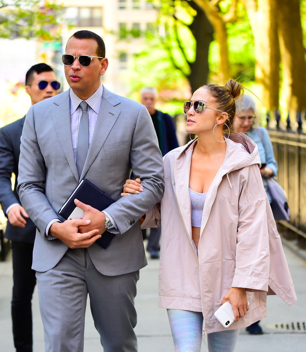 Jennifer Lopez and Alex Rodriguez