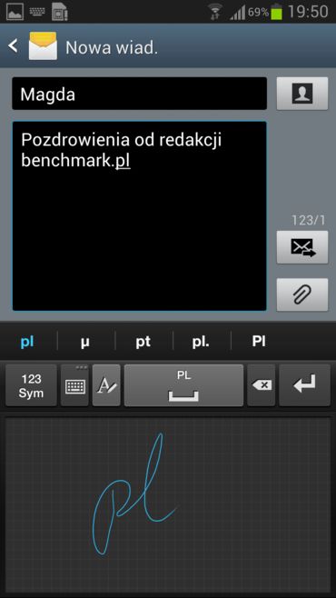 Samsung Galaxy Note II GT-N7100 - oprogramowanie