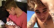 Justin Bieber pozuje z niemowlakiem! (FOTO)