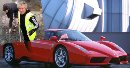 Rod Stewart nie chciał jeździć swoim ferrari po dziurach, więc zamienił mikrofon na łopatę