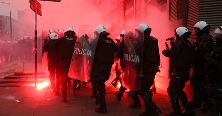 Marsz Niepodległości. Fotoreporter prawie stracił oko