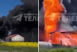Słup ognia i dymu. Nowy pożar w Rosji