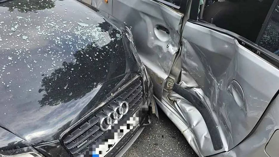 Sprawca zderzenia trzech samochodów