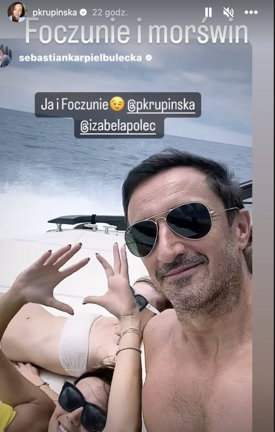 Paulina Krupińska i Sebastian Karpiel-Bułecka