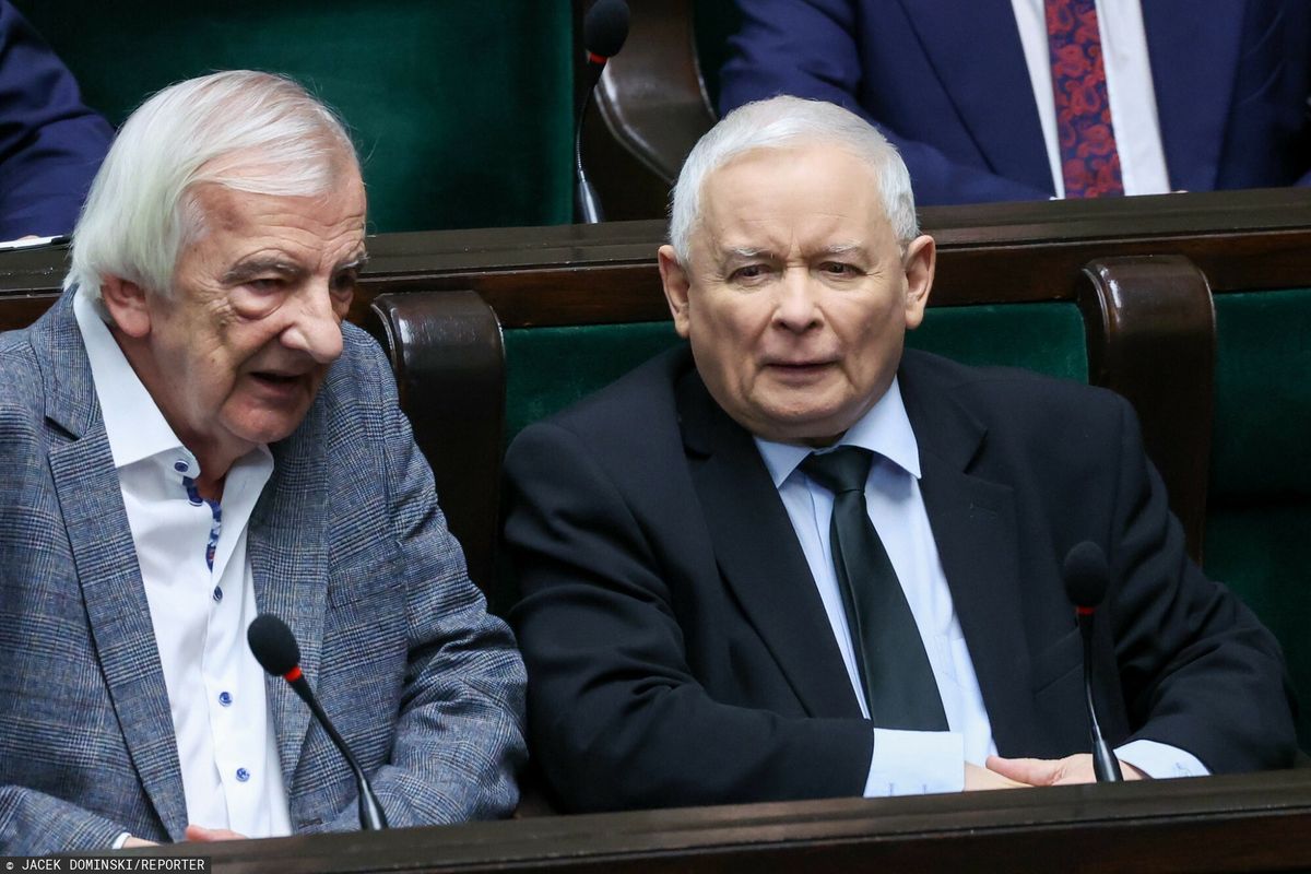 Ryszard Terlecki i Jarosław Kaczyński